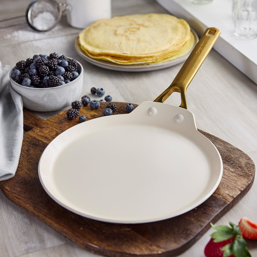 Reserve Pro Ceramic Nonstick 10" Crepe Pan | Oyster - Image 2