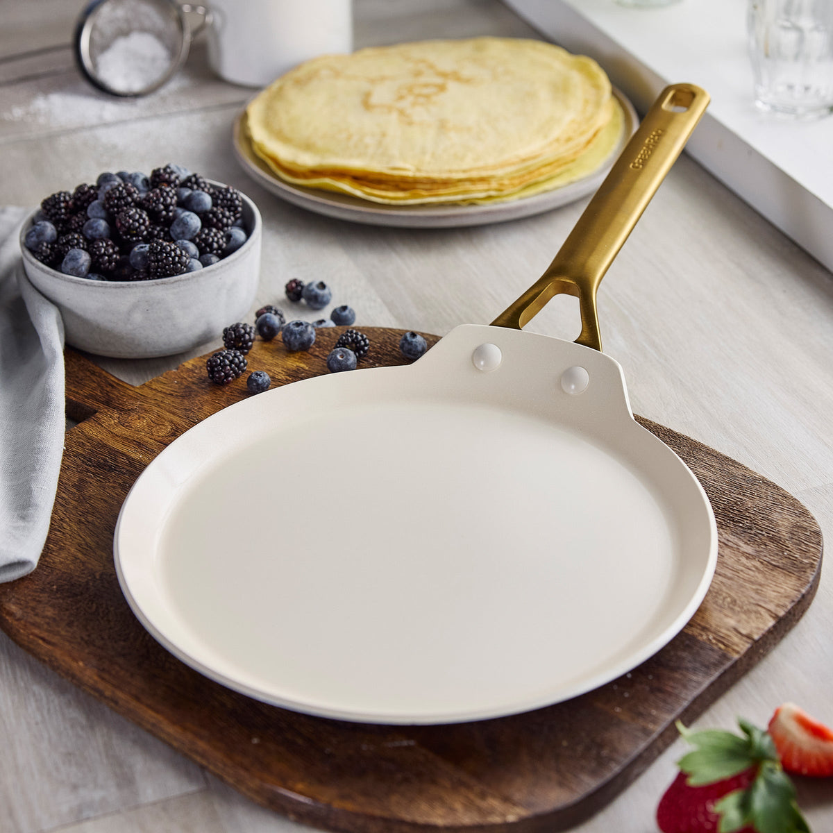 Reserve Pro Ceramic Nonstick 10" Crepe Pan | Seaside - Image 2
