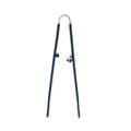 Platinum Silicone Tongs | Navy
