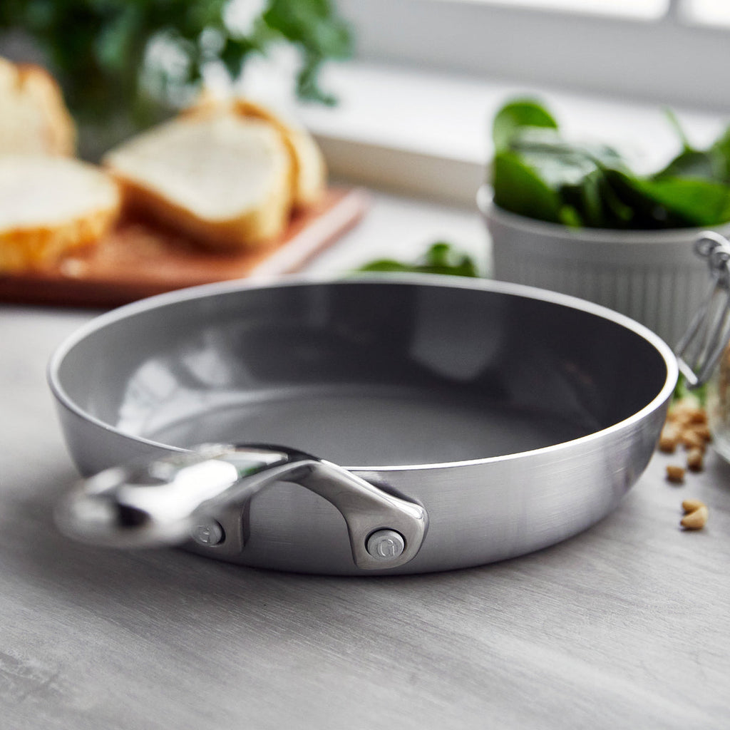 GP5 Stainless Steel 8" Frypan | Mirror Handle - Image 6