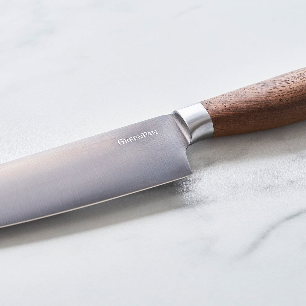 Premiere Titanium Cutlery 8-Piece Steak Knife Set with Walnut Handles - Image 8