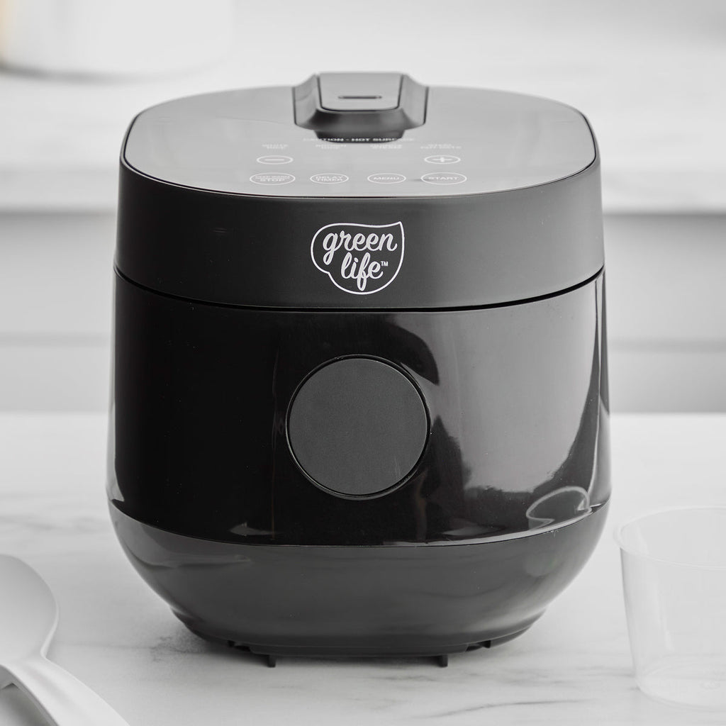 GreenLife 4-Cup Rice & Grains Cooker | Black - Image 2