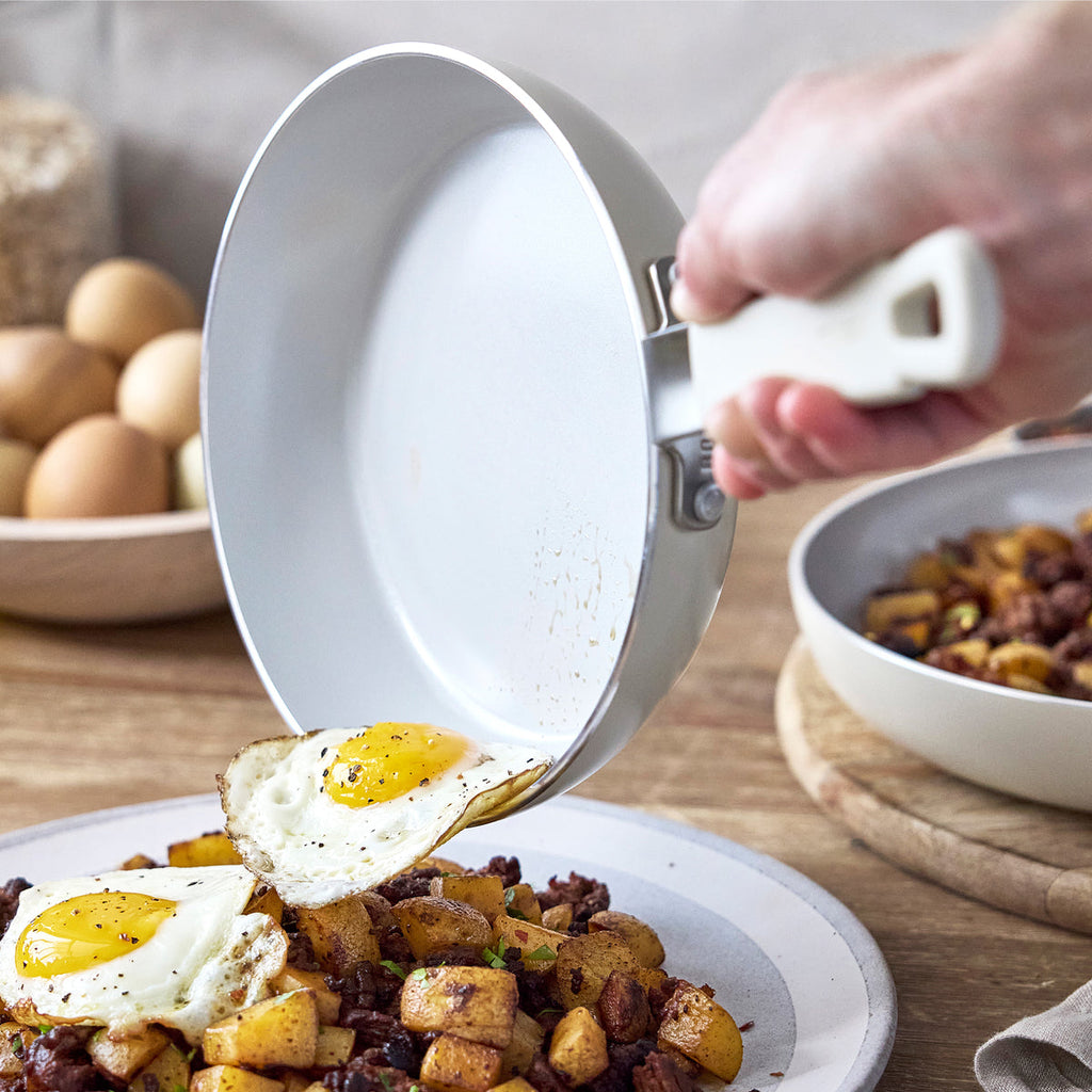 Bobby Flay by GreenPan Professional Ceramic Nonstick 10" Frypan | Cream - Image 4