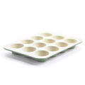 GreenLife Ceramic Nonstick Muffin Pan | Sage Green