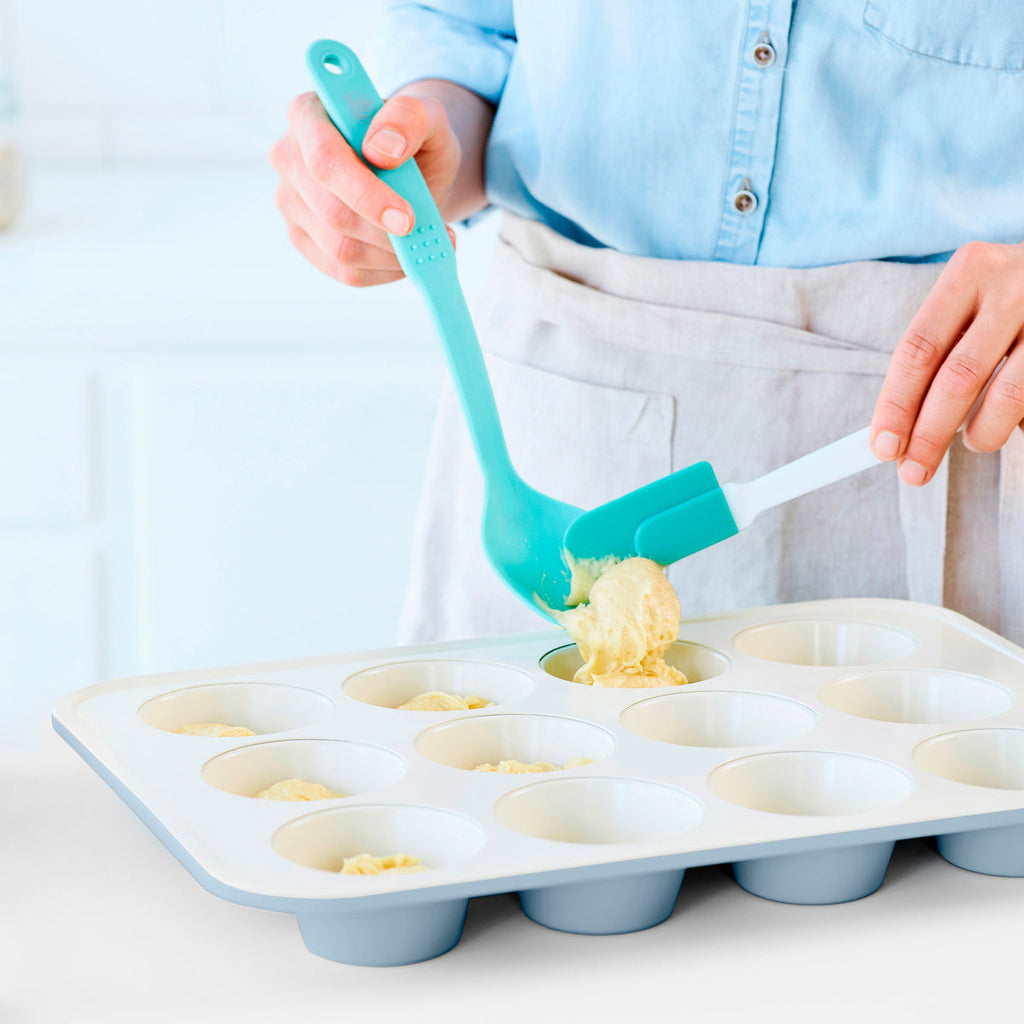 GreenLife Ceramic Nonstick Muffin Pan | Blue Haze - Image 4