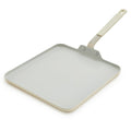 Bobby Flay by GreenPan Professional Ceramic Nonstick 11" Square Griddle | Cream