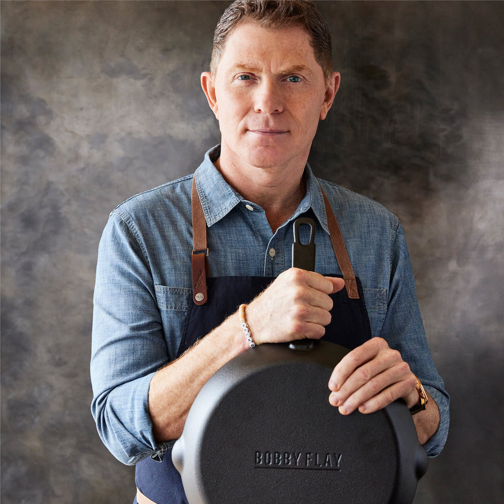 Bobby Flay by GreenPan 6-Piece Cast Iron Set with Bobby at Home Cookbook - Image 2