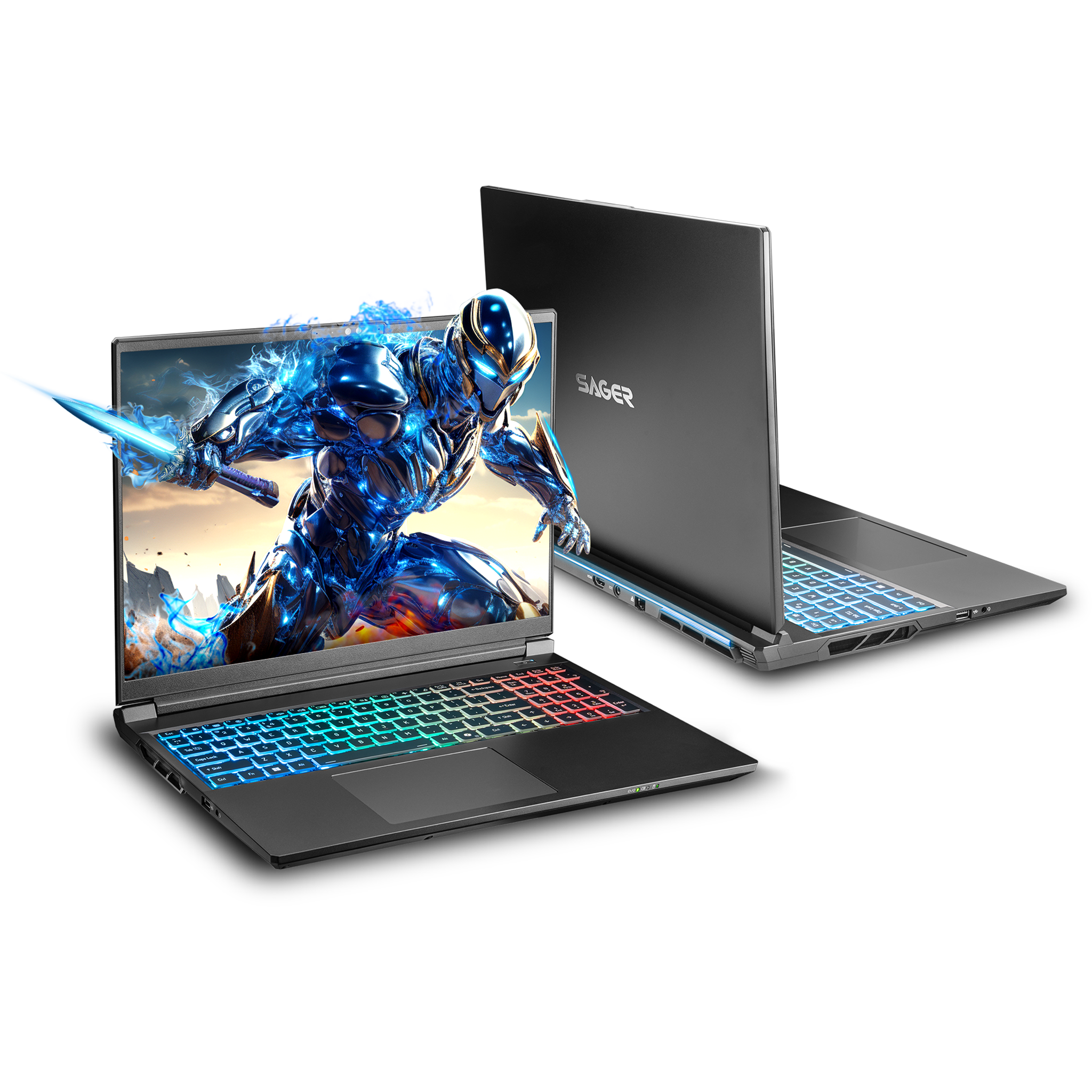 SAGER NP9560R (Clevo X560WNR-G) Gaming Laptop