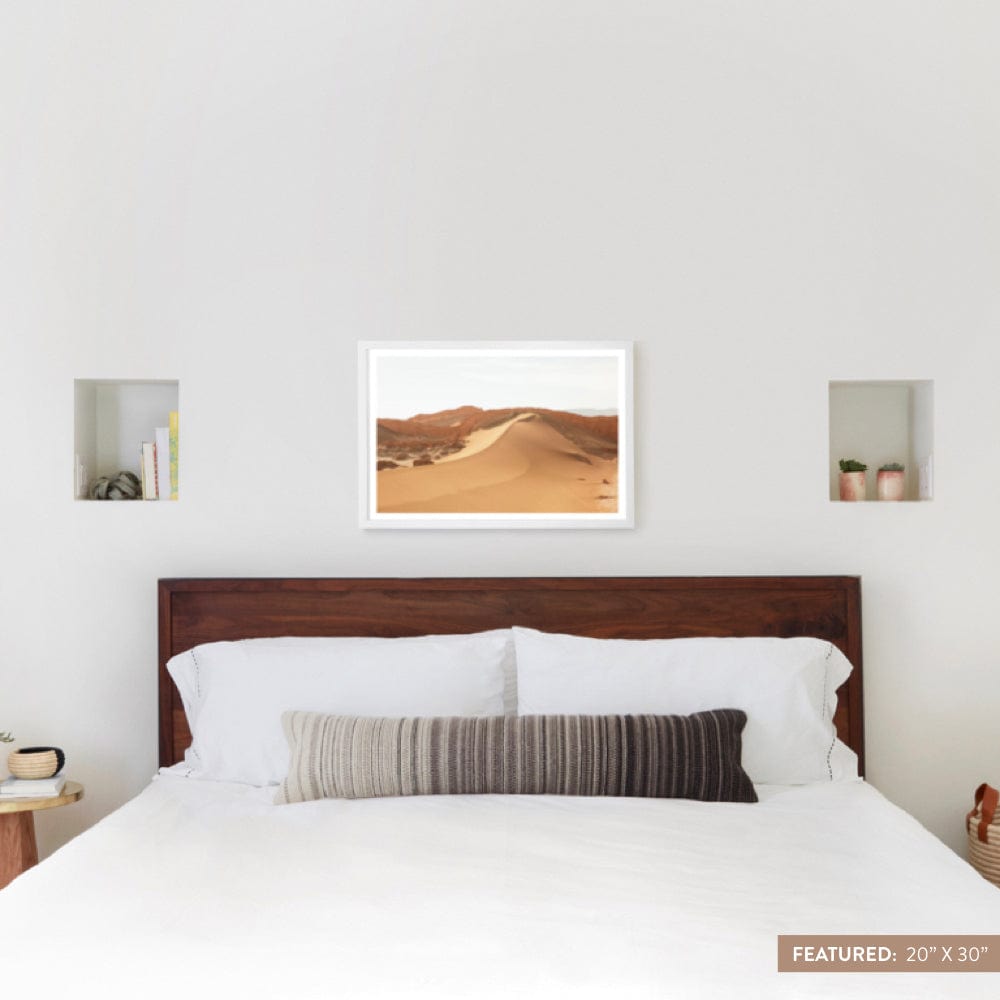 Valle De La Luna .02 - 20'' x 30'' / White Frame