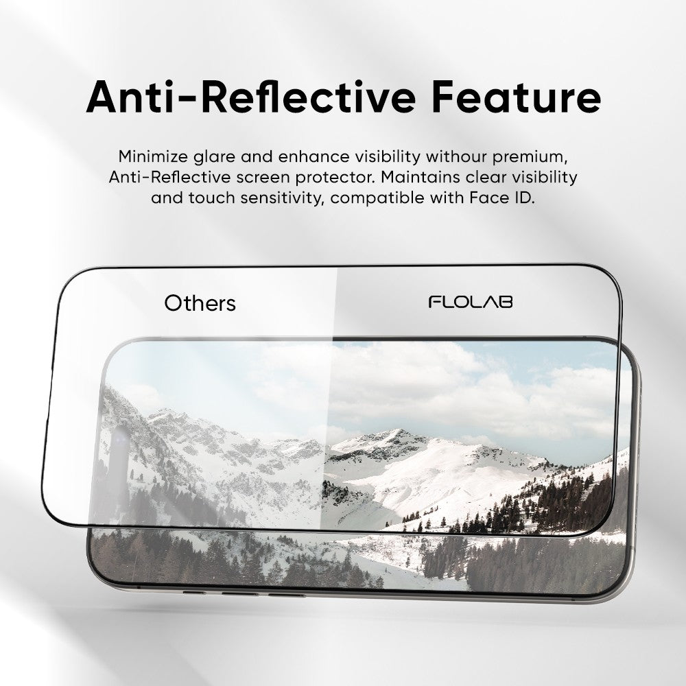 NanoArmour ONETIME PRO Anti Reflective PolarSpectra 3D Infinity Edge – iPhone 17 / 16 / 15 Series