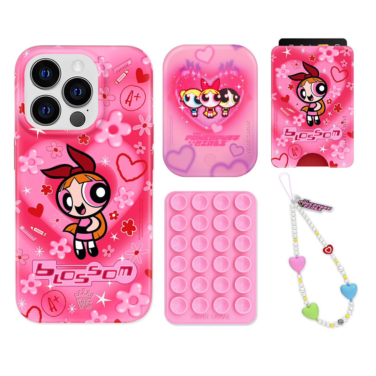 The Powerpuff Girls Blossom iPhone Bundle Set - Wallet