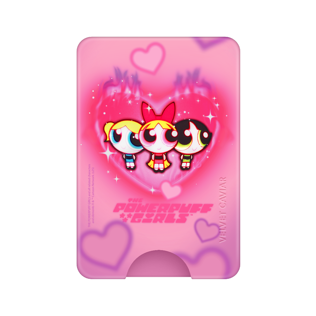 The Powerpuff Girls Airbrush Hearts MagSafe Wallet