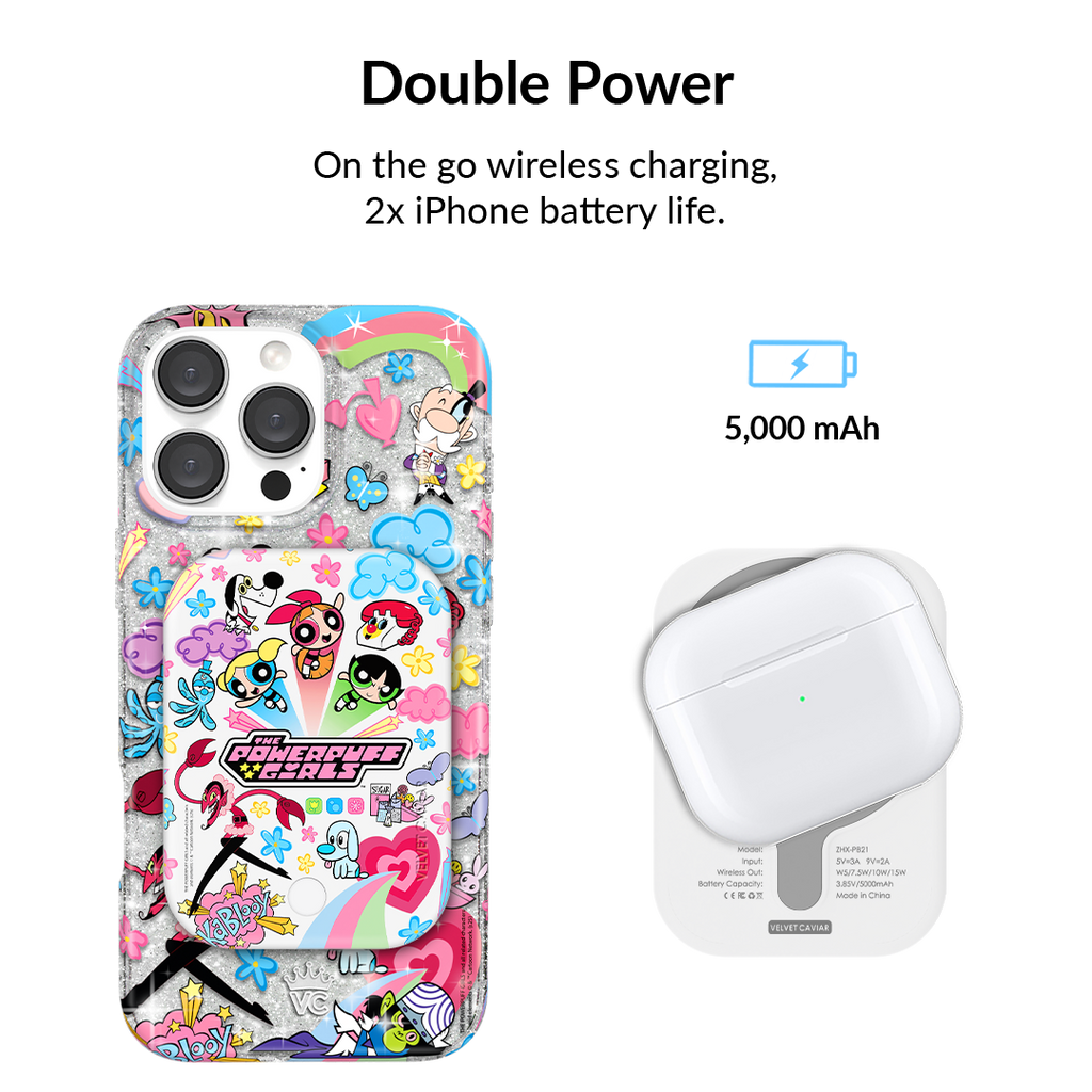 The Powerpuff Girls Girl Power MagSafe Battery Power Pack