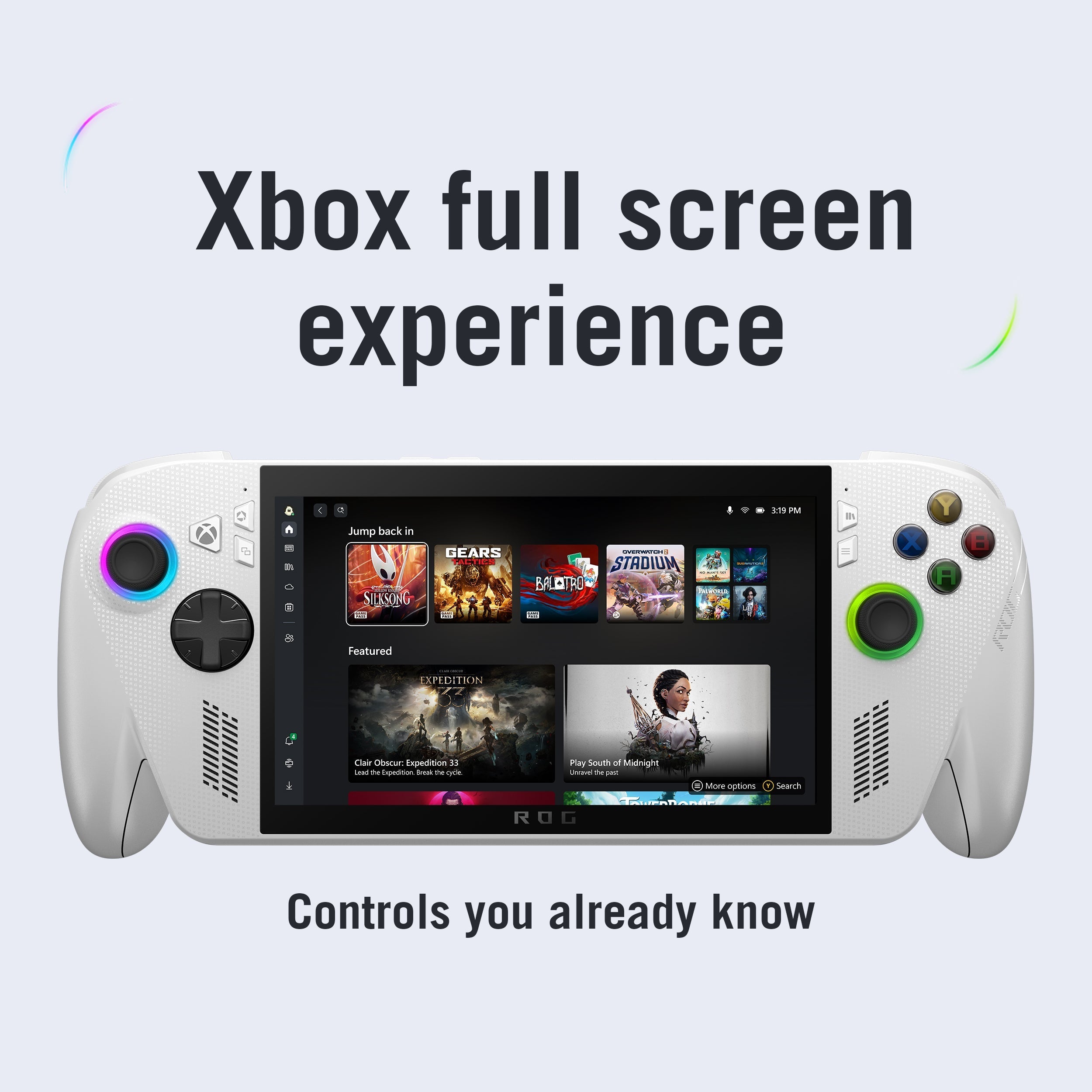 ROG Xbox Ally (2025) RC73YA Gaming Handheld PC