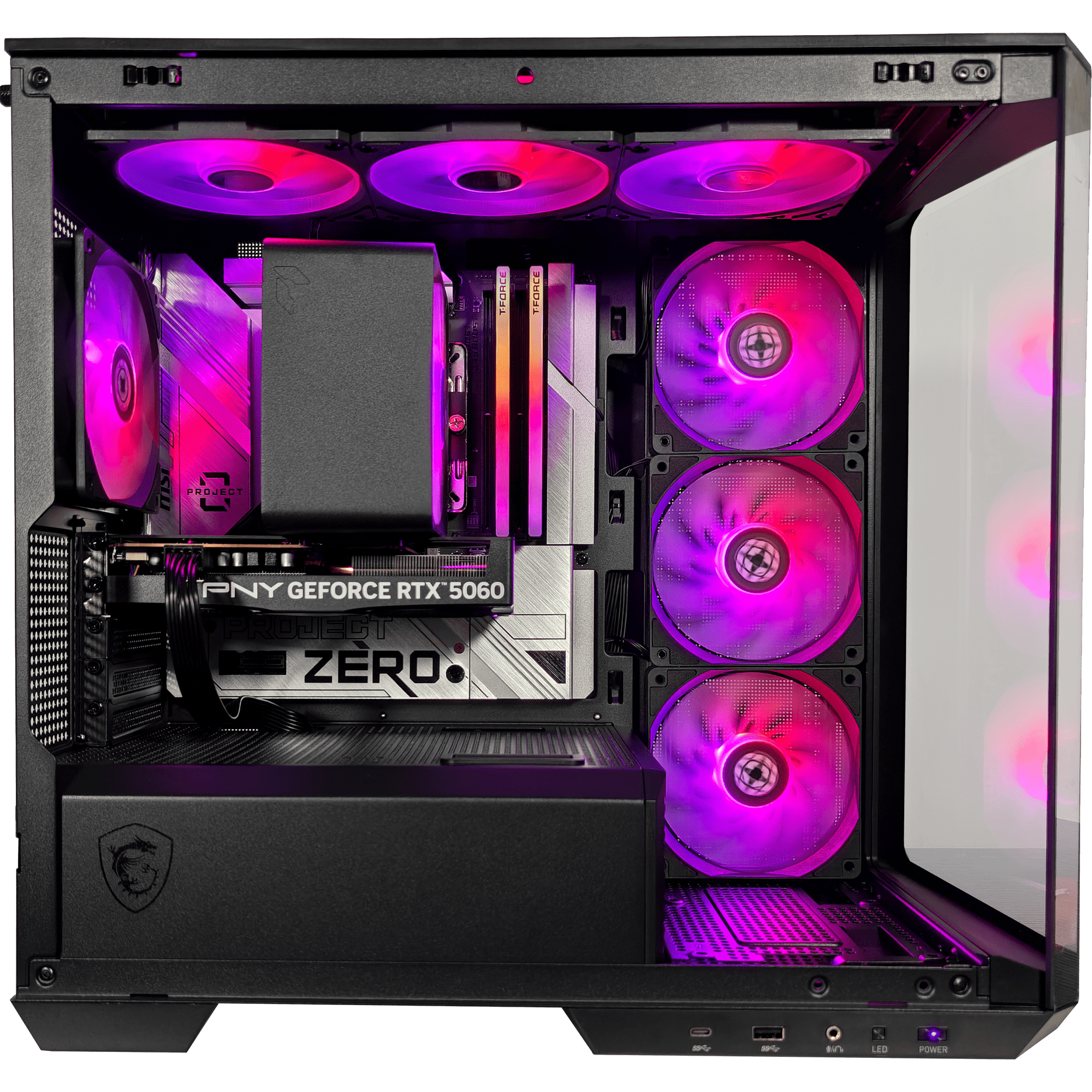 Project Zero Pano StealthX Premier Ready to Ship Gaming PC
