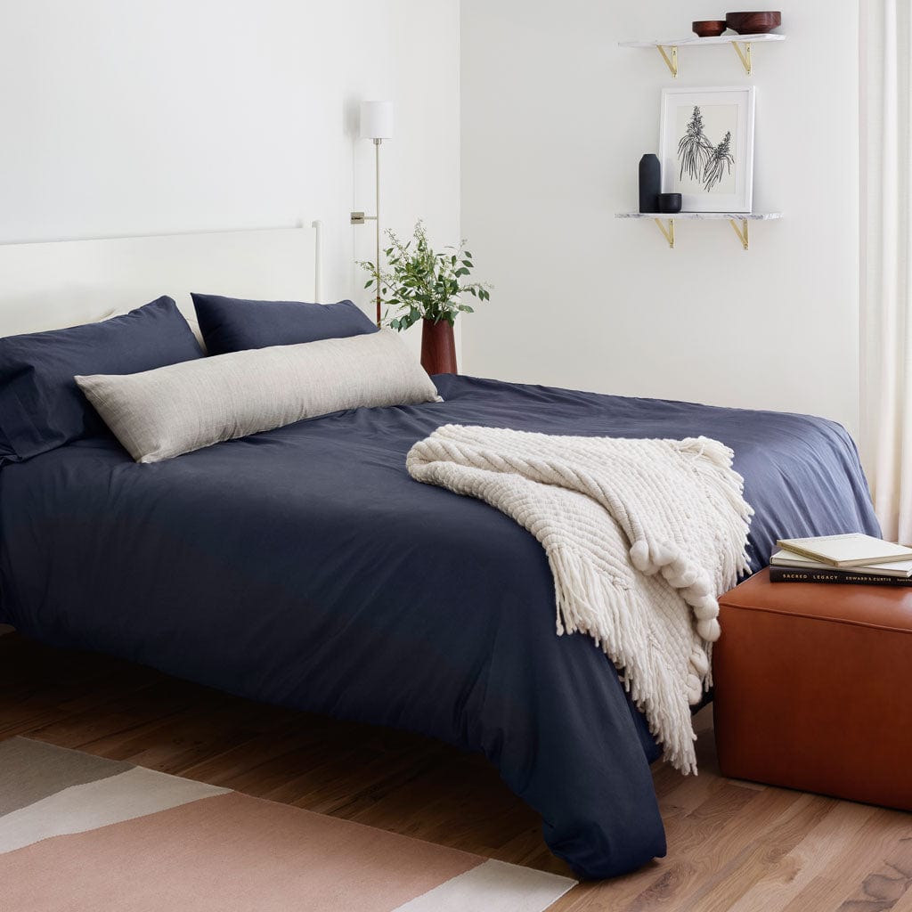 Prisha Linen Lumbar Pillow - Image 9