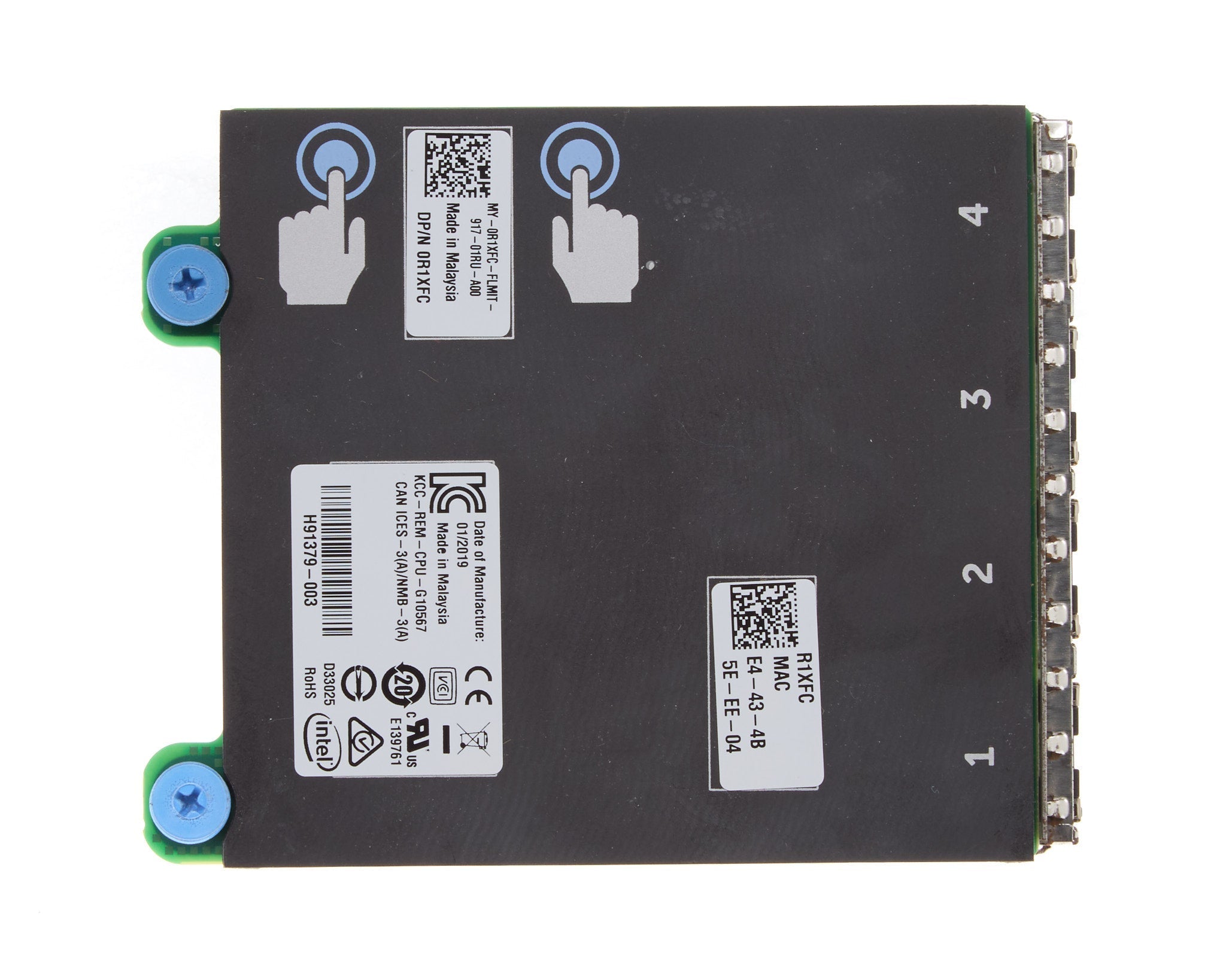 Dell Intel I350 Quad Port 1GB RJ45 rNDC