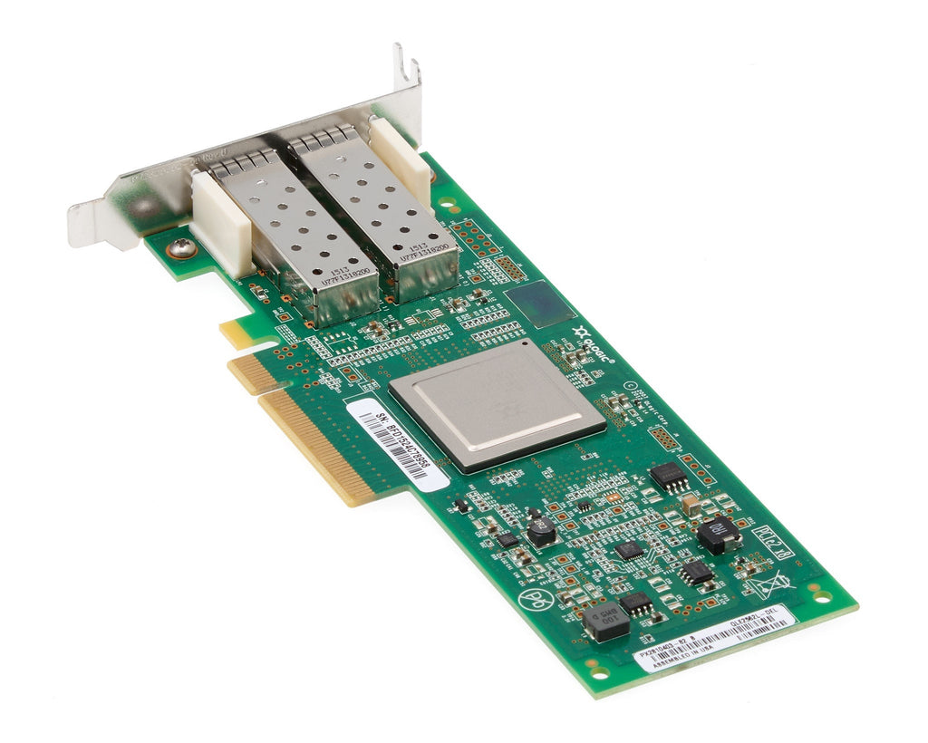 Dell QLogic QLE2562 Dual Port 8GB Fibre Channel SFP HBA Low Profile