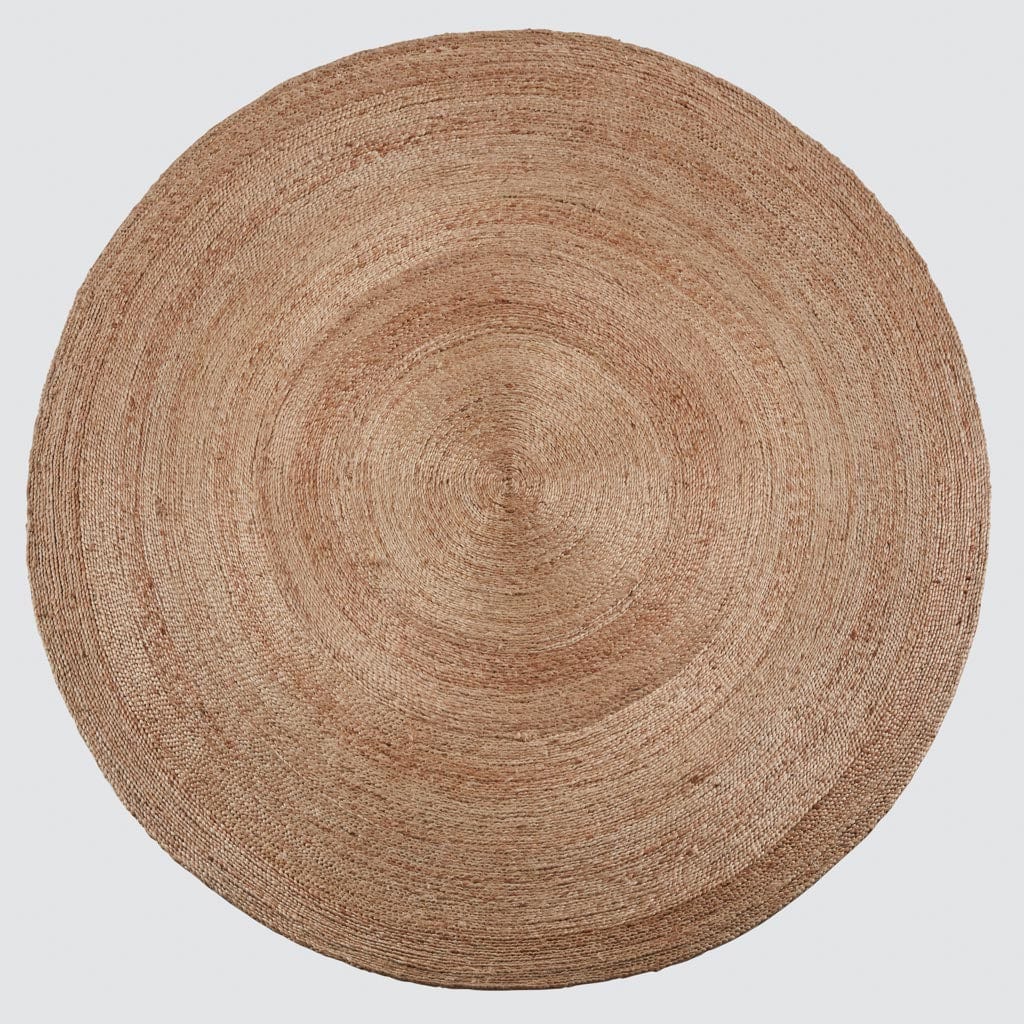 Rassi Handwoven Round Jute Area Rug