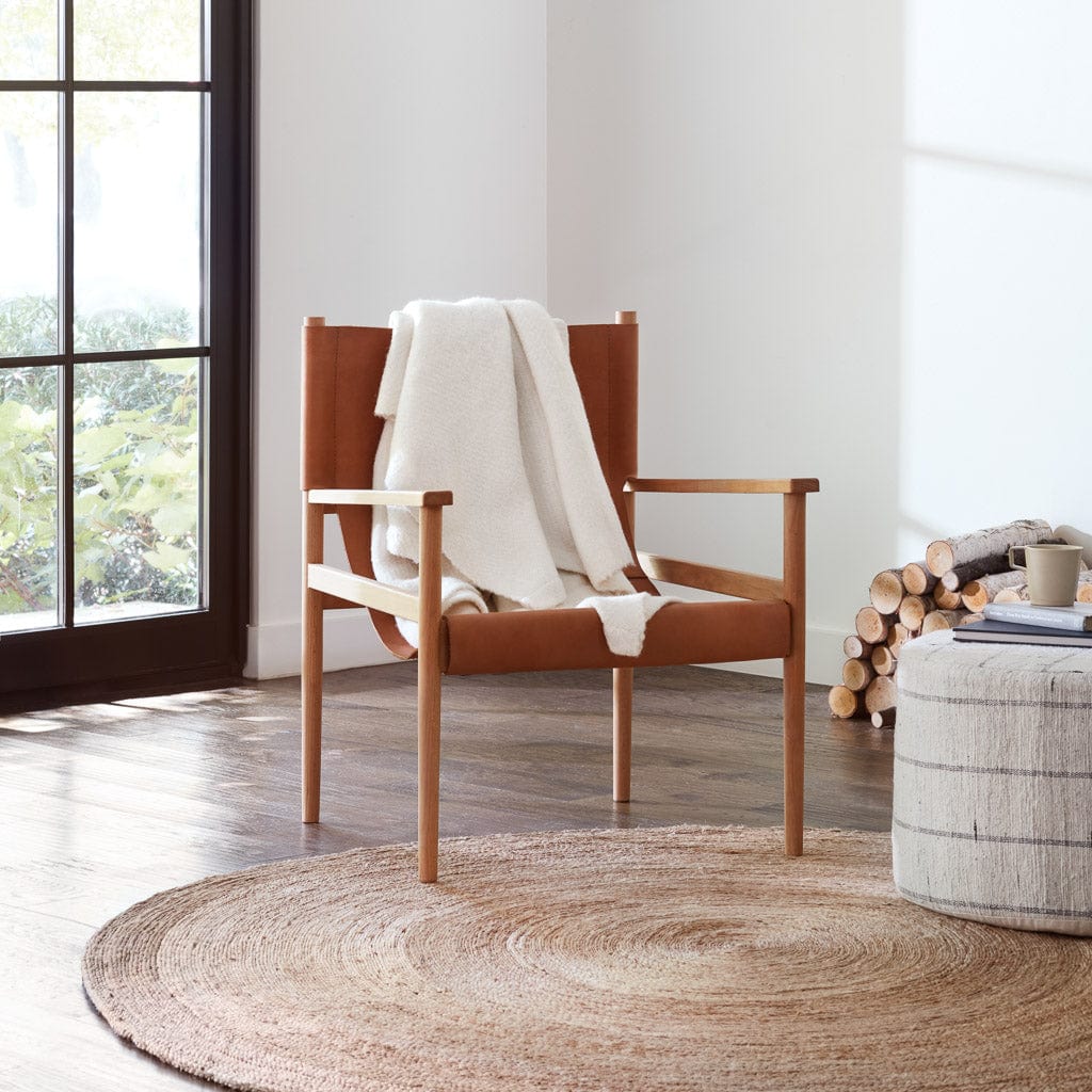 Rassi Handwoven Round Jute Area Rug - 4' Round - Image 6