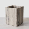 Riya Marble Wastebasket