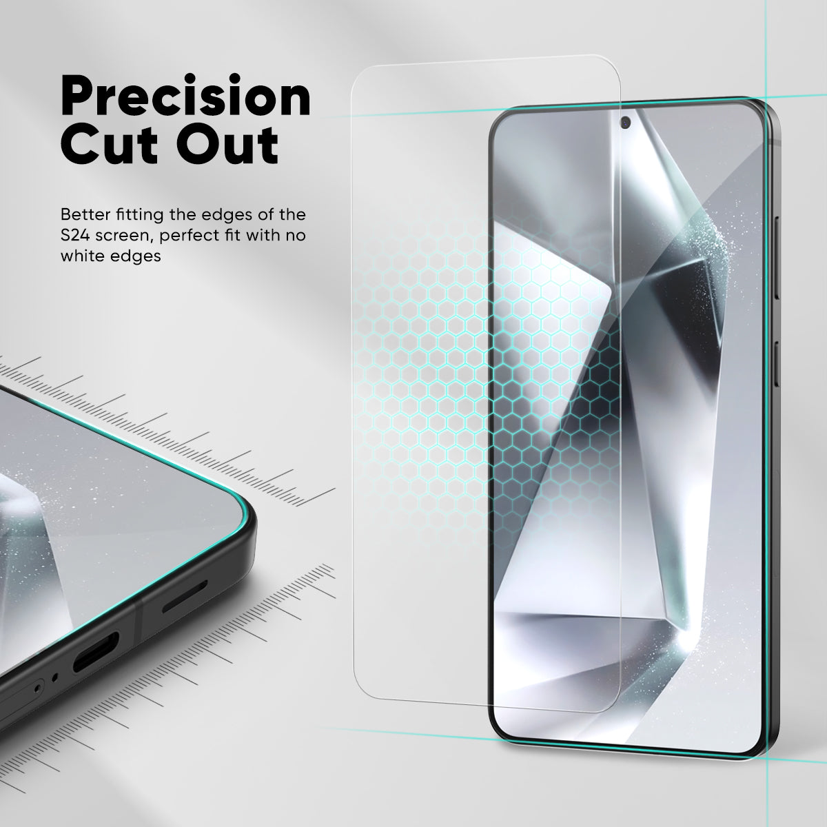 NanoArmour ONETIME 2-Pack Ultra Clear – Samsung Galaxy S24