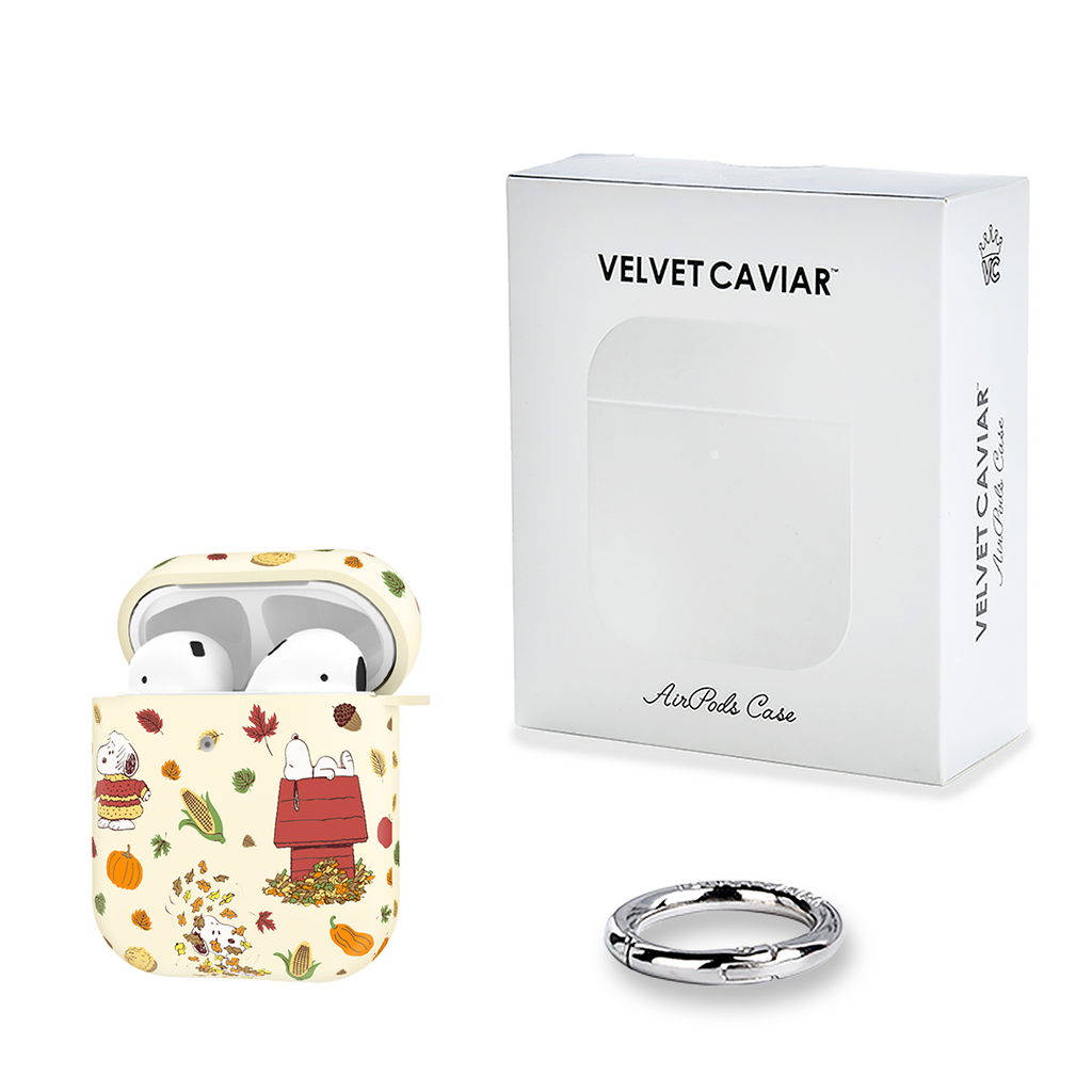 Snoopy Autumn Leaves AirPod Case