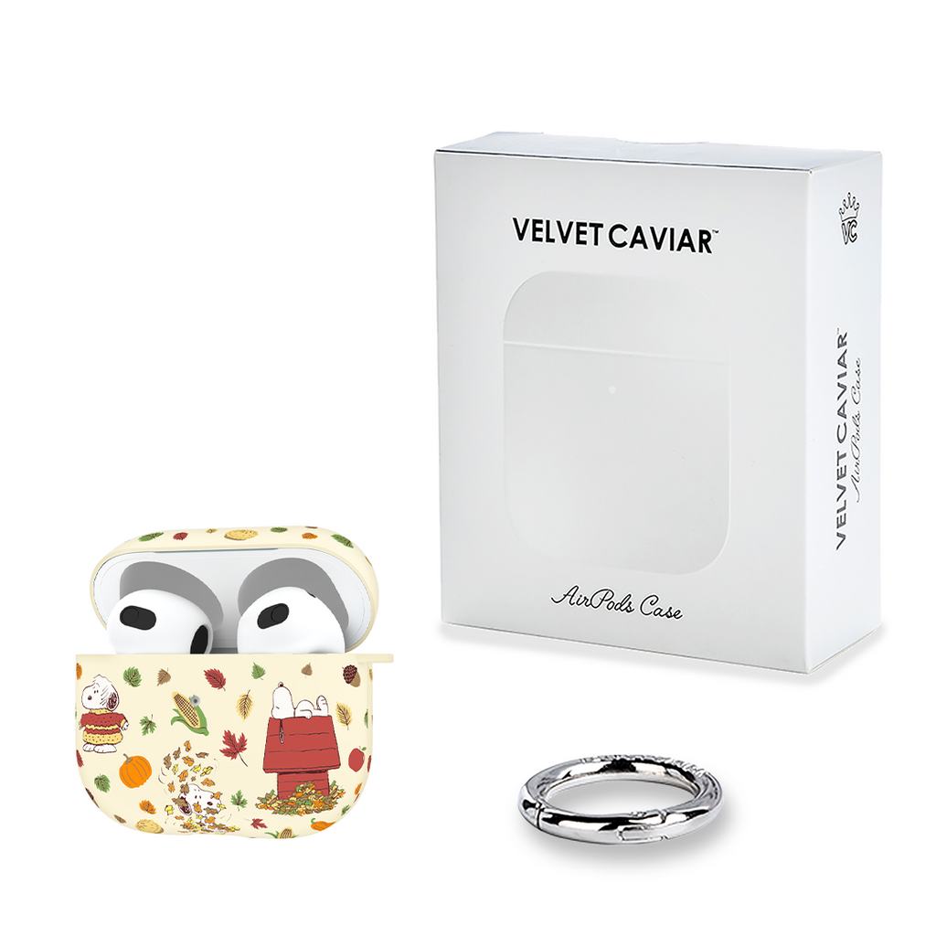 Snoopy Autumn Leaves AirPod Case