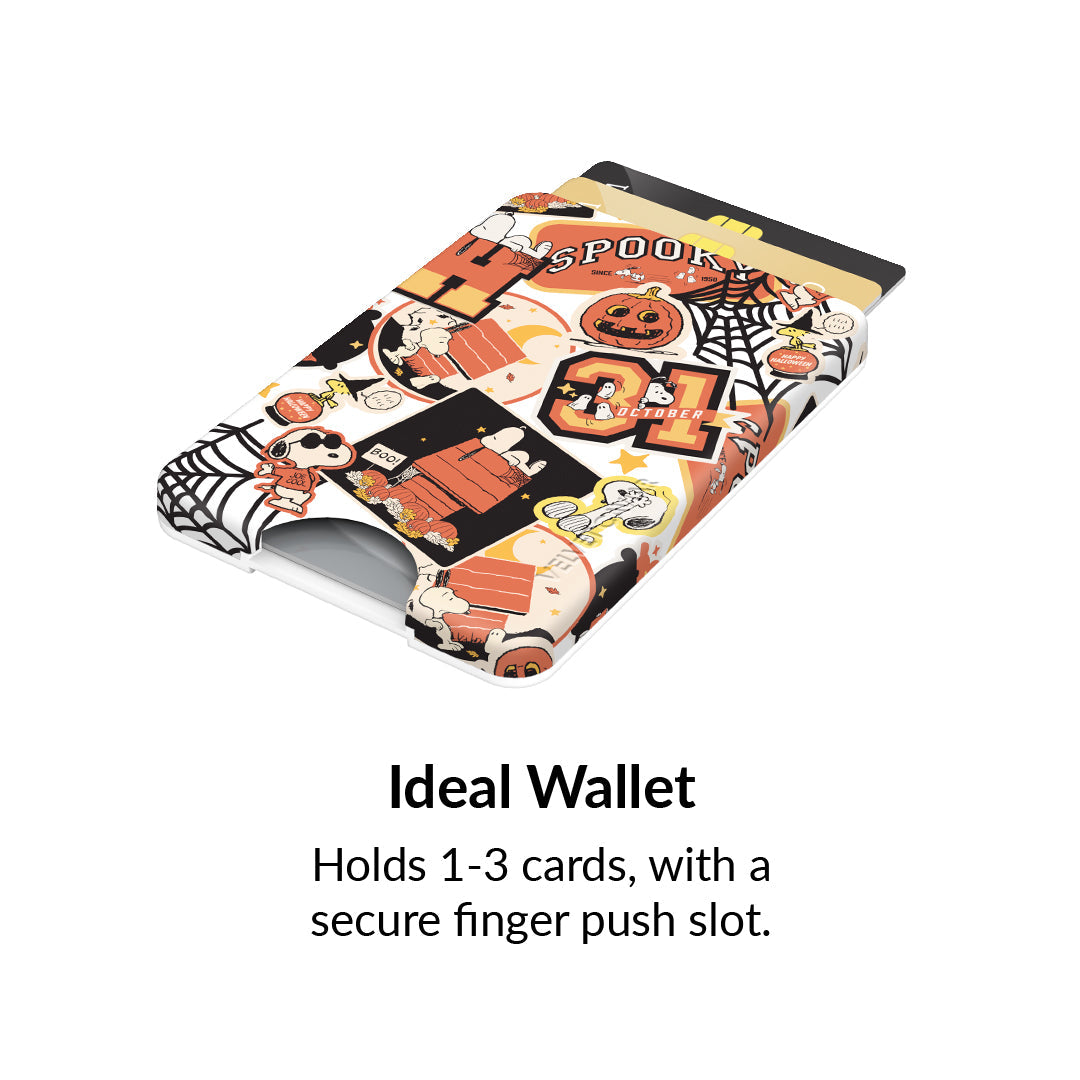 Snoopy Halloween Varsity MagSafe Wallet