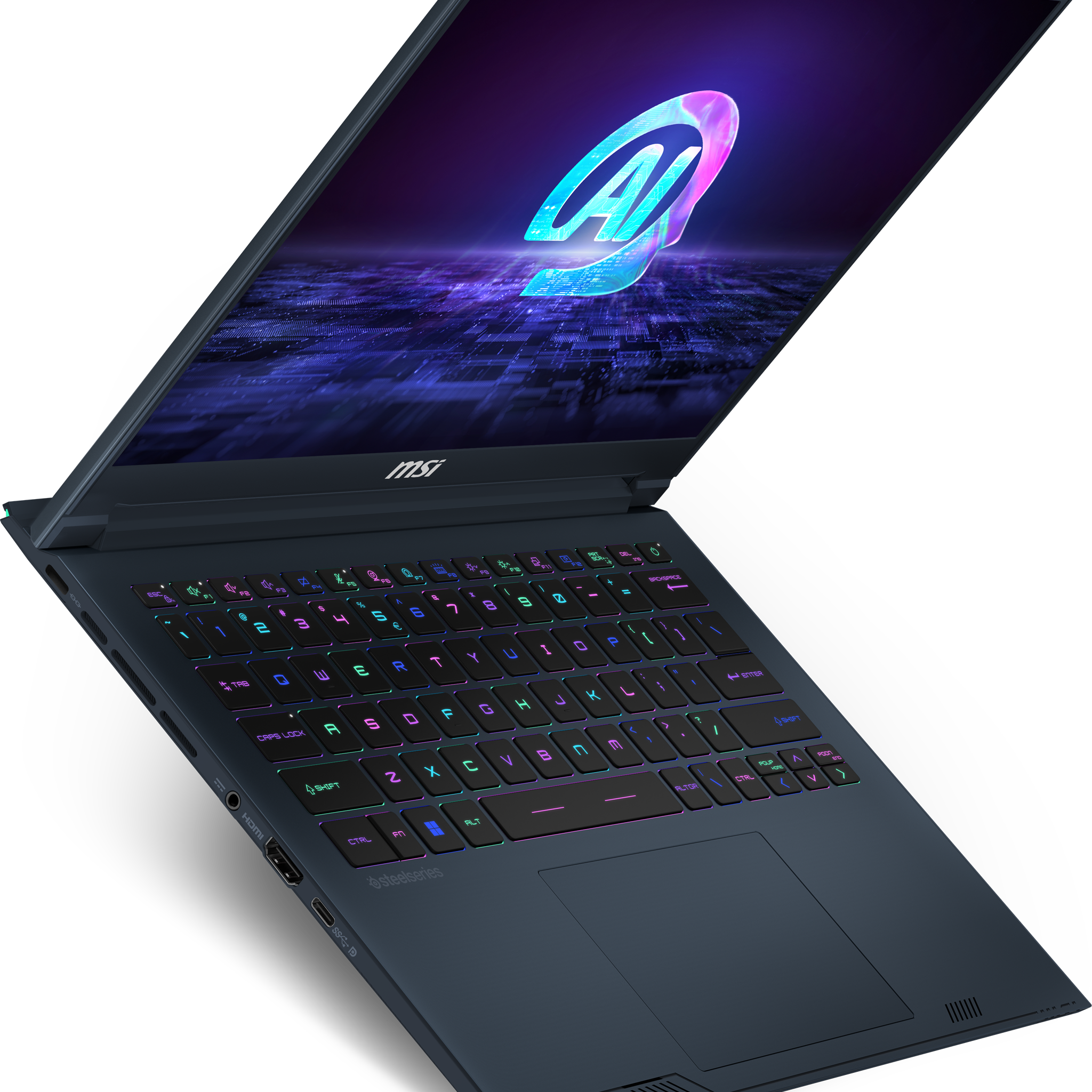 MSI Stealth 14 AI Studio A1VEG-090US Ultra Thin and Light Gaming Laptop