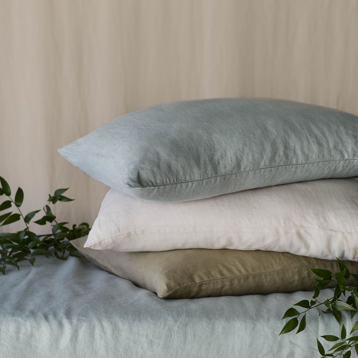 Stonewashed Linen Pillowcases - Image 132