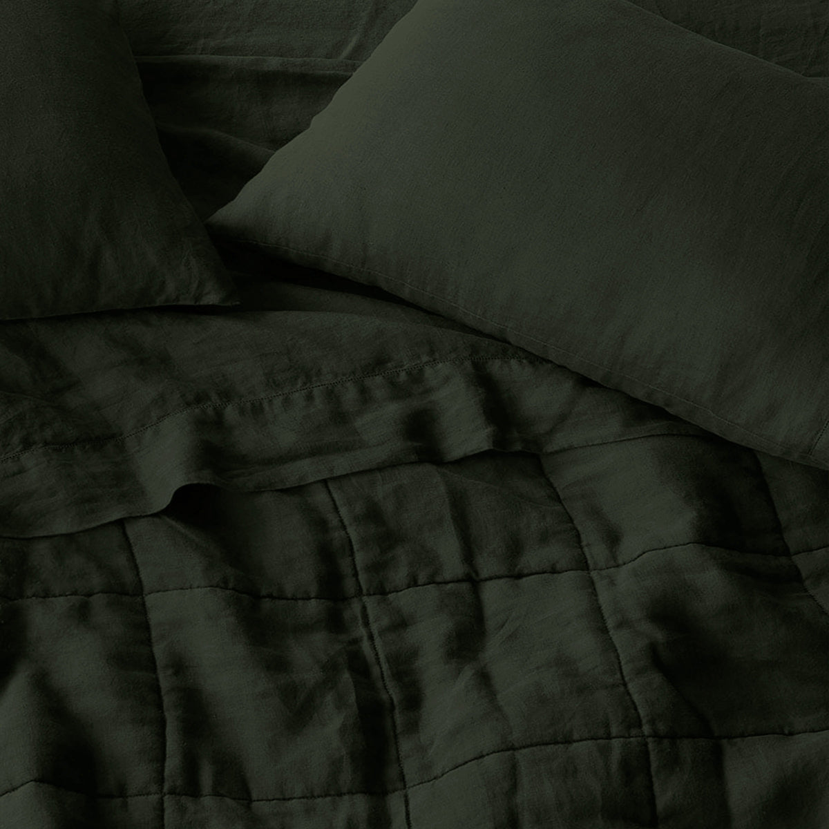 Stonewashed Linen Quilt - Image 14