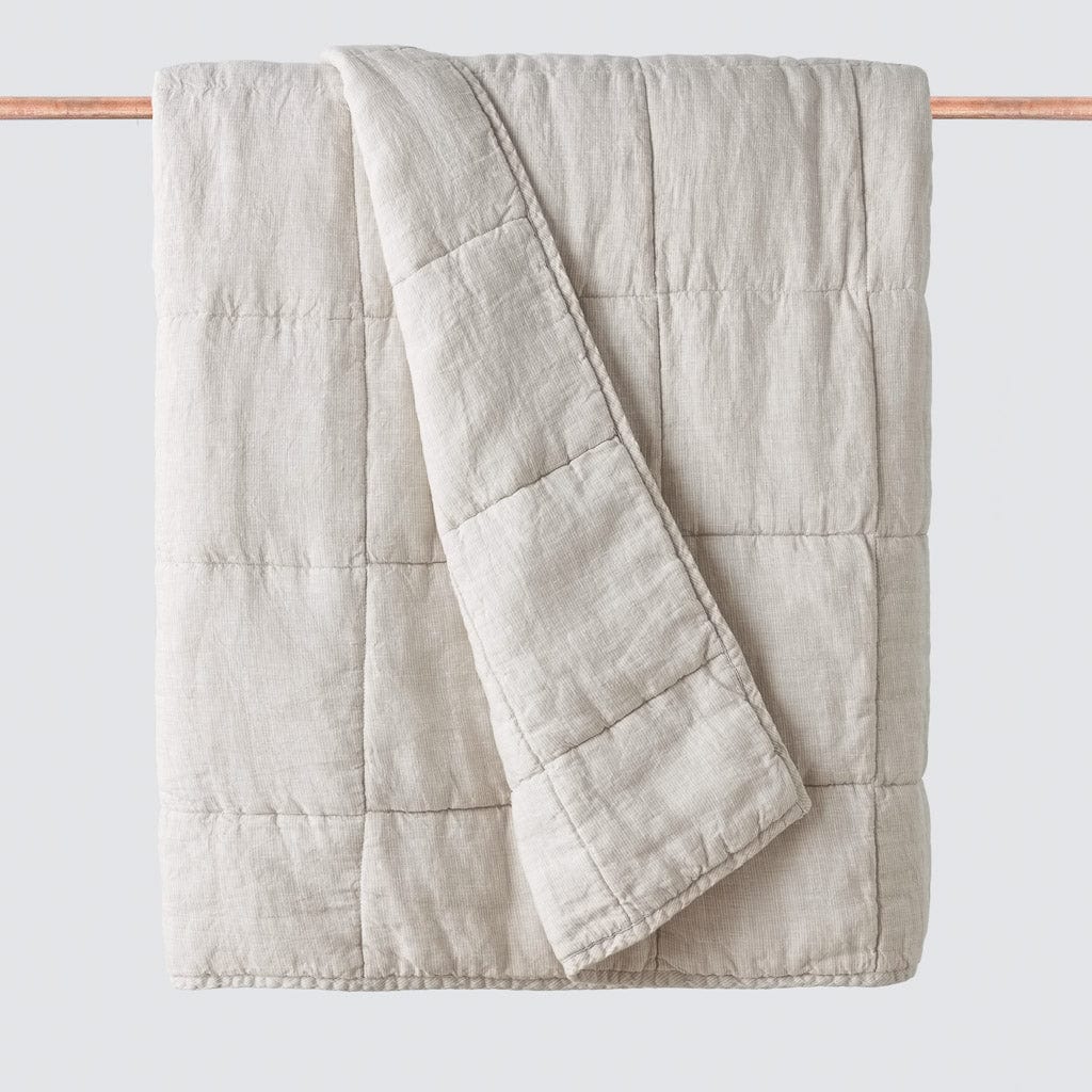 QA | Stonewashed Linen Quilt - Image 36