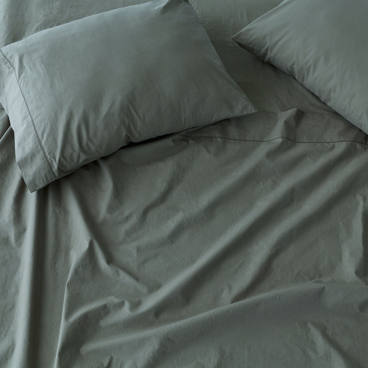 Stonewashed Organic Cotton Percale Pillowcases - Image 22