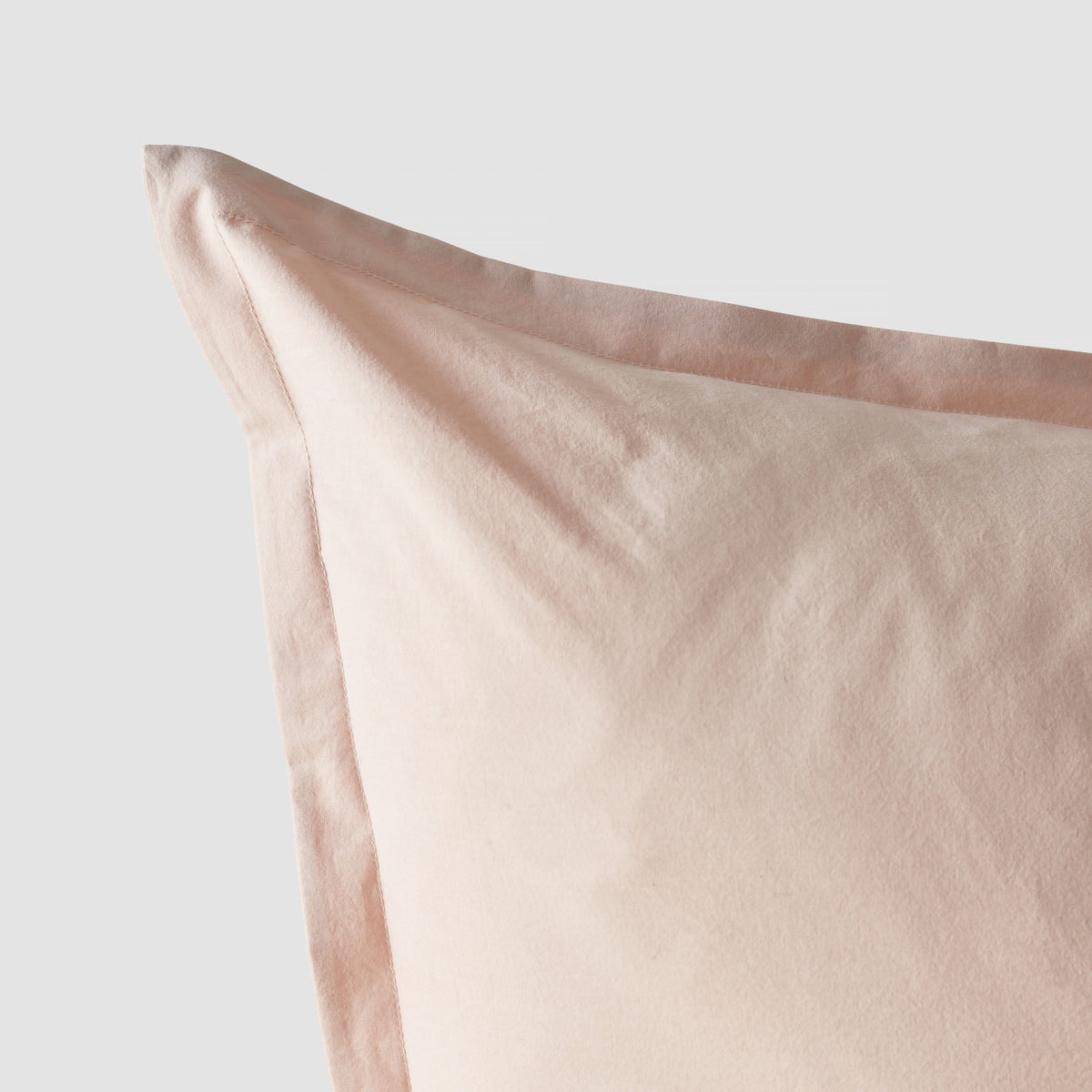 Stonewashed Organic Cotton Percale Shams - Image 17
