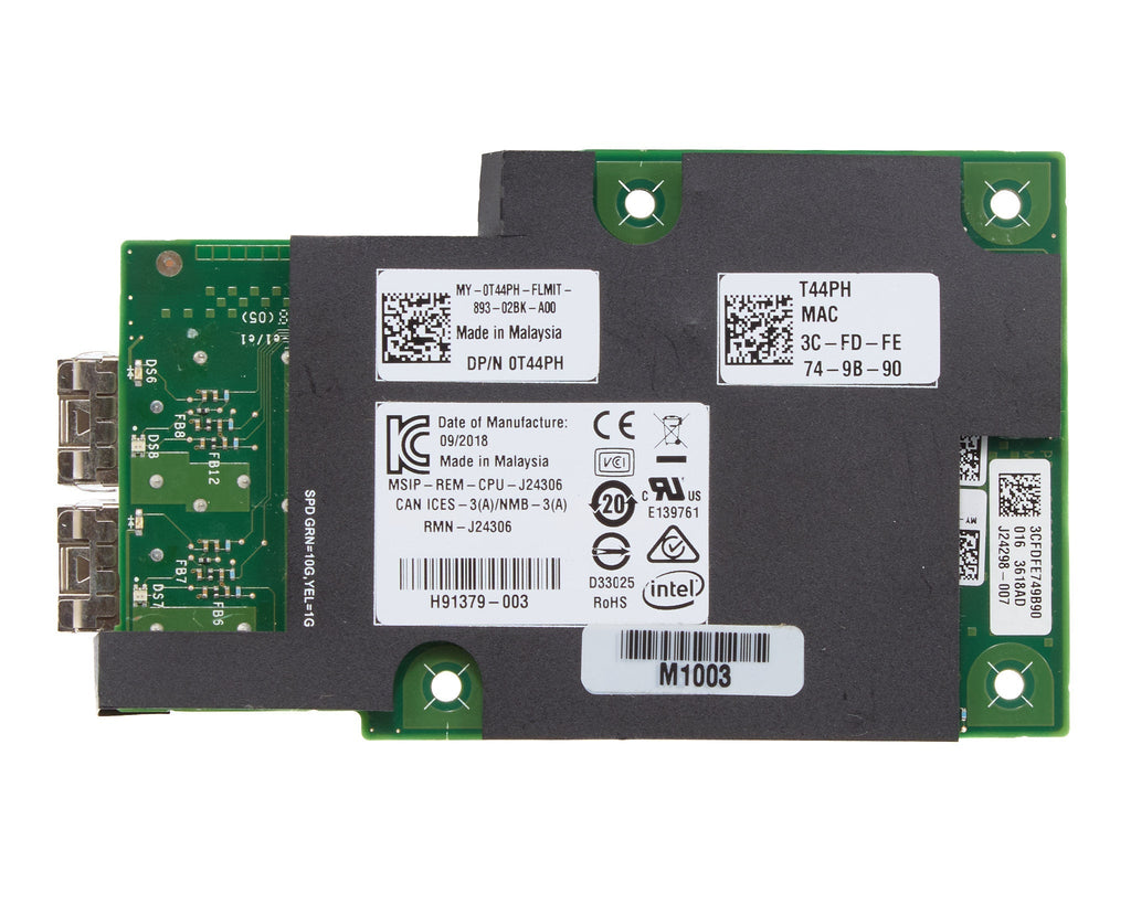 Dell Intel X710 Dual Port 10GB SFP+ Mezzanine
