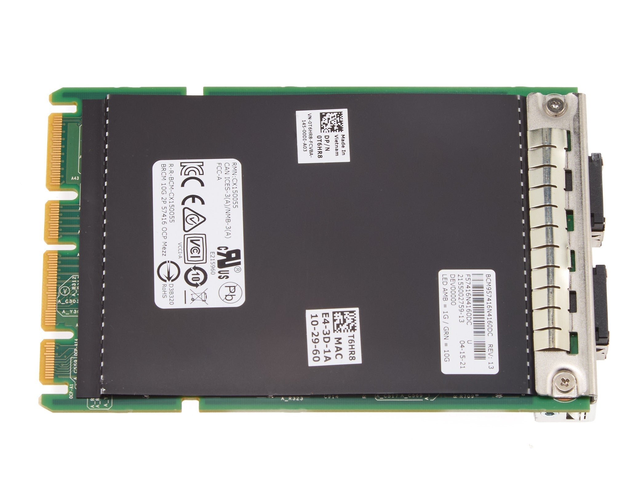 Dell Broadcom 57416 Dual 10GB RJ45 OCP 3.0