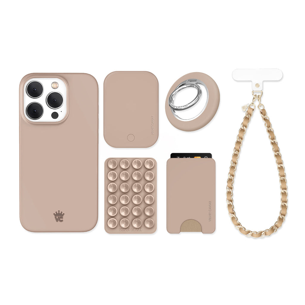 Toasted Almond iPhone Bundle Set