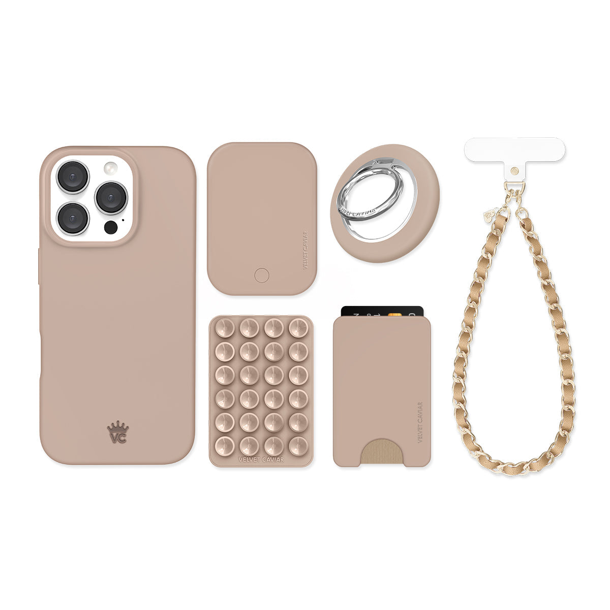 Toasted Almond iPhone Bundle Set