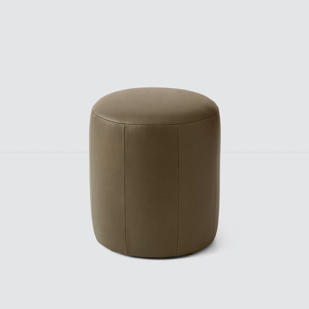 Torres Round Leather Ottoman - Small - Image 15