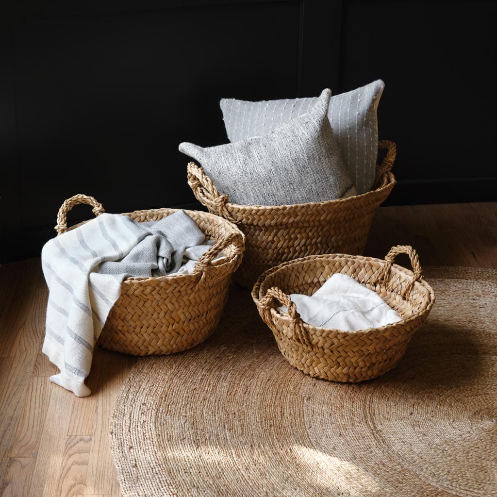 Totora Floor Basket - Image 2