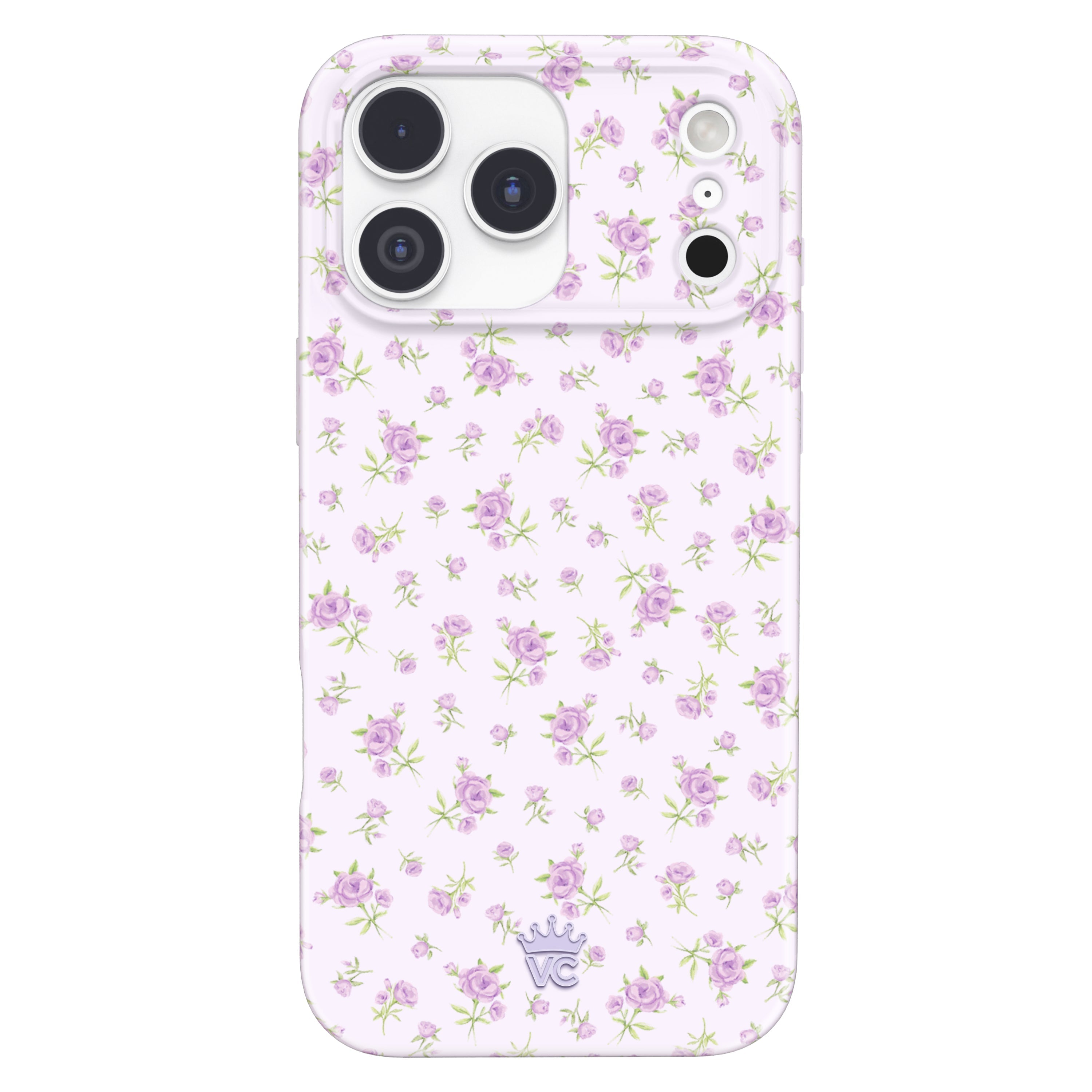 Dainty Lilac Floral iPhone Case
