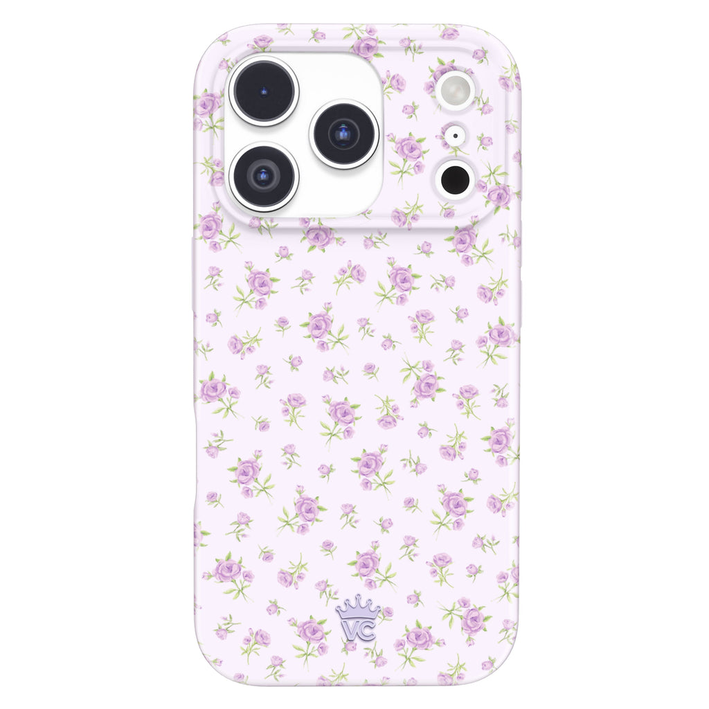 Dainty Lilac Floral iPhone Case