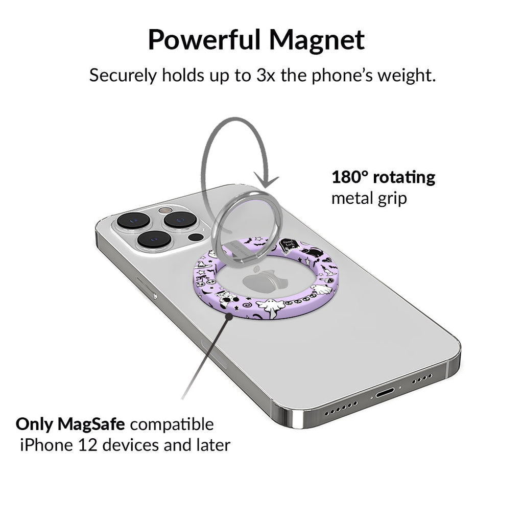 Witchy Lilac MagSafe Grip Ring