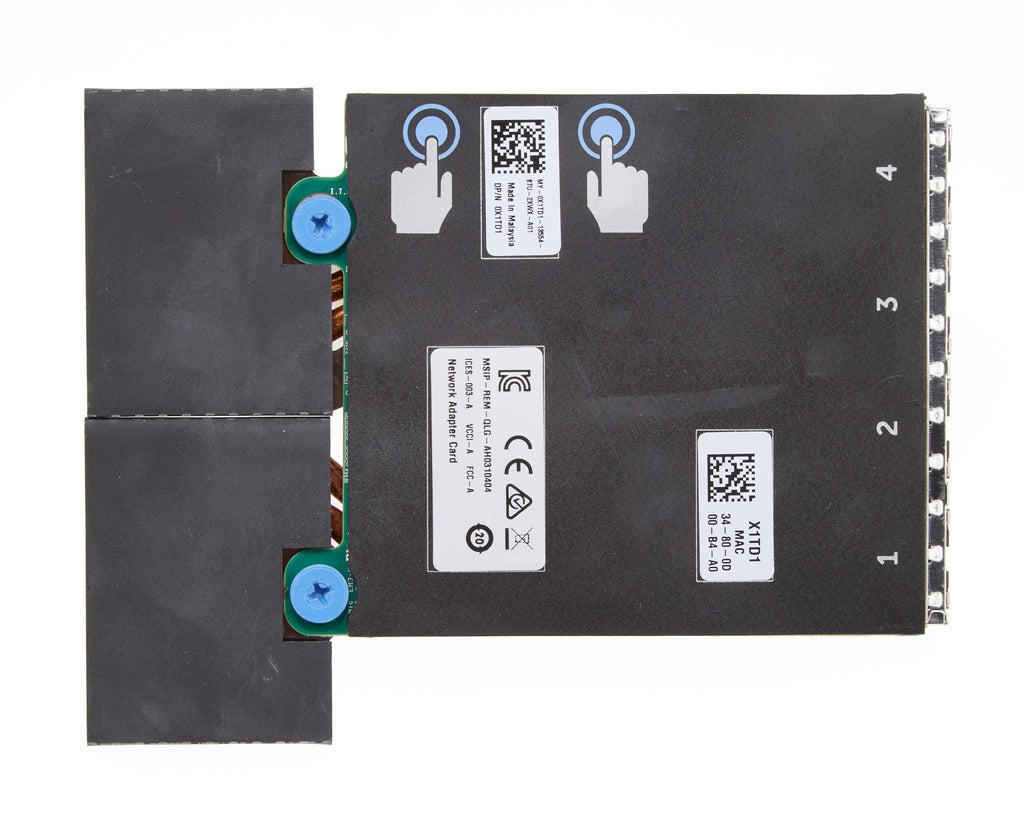 Dell QLogic FastLinQ QL41164 Quad Port 10GB RJ45 rNDC