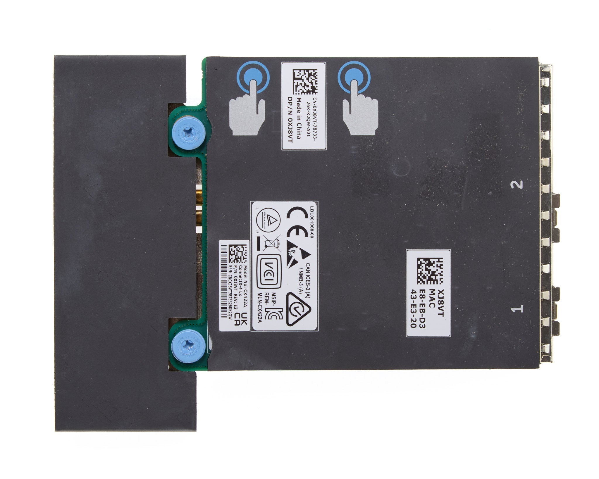 Dell Mellanox CX422A ConnectX-4 Dual Port 25GB SFP rNDC