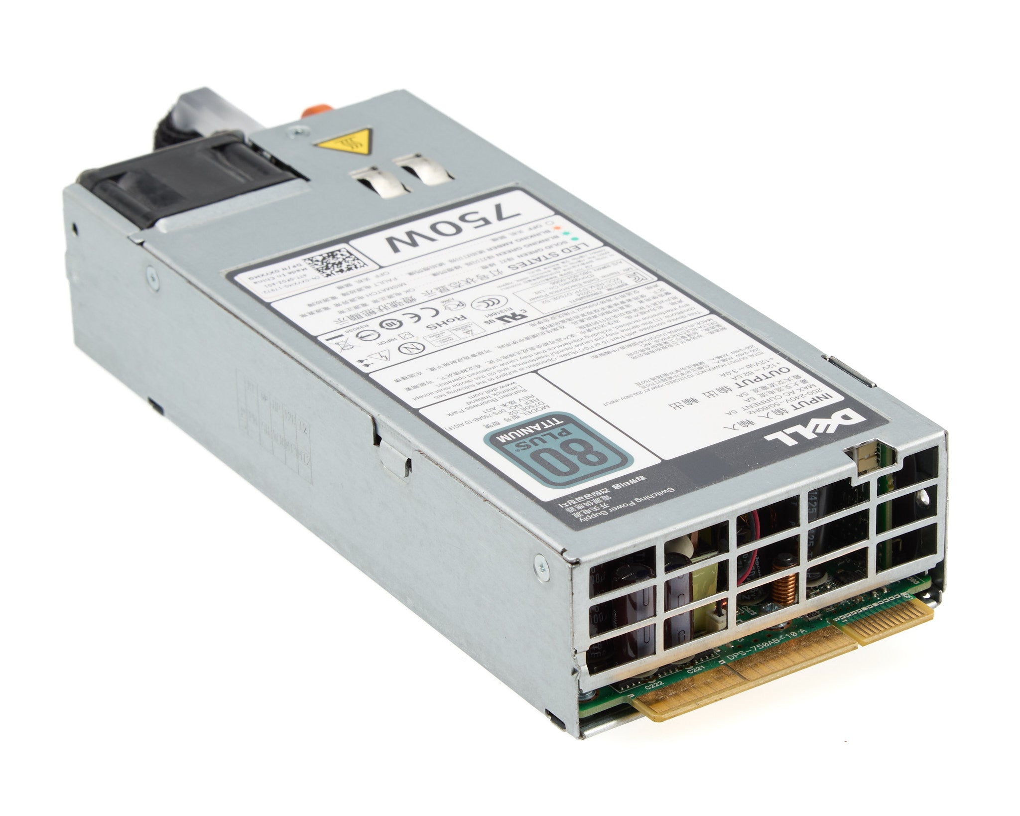 Dell 750W Titanium Efficiency Power Supply for 12G (200-240VAC only)