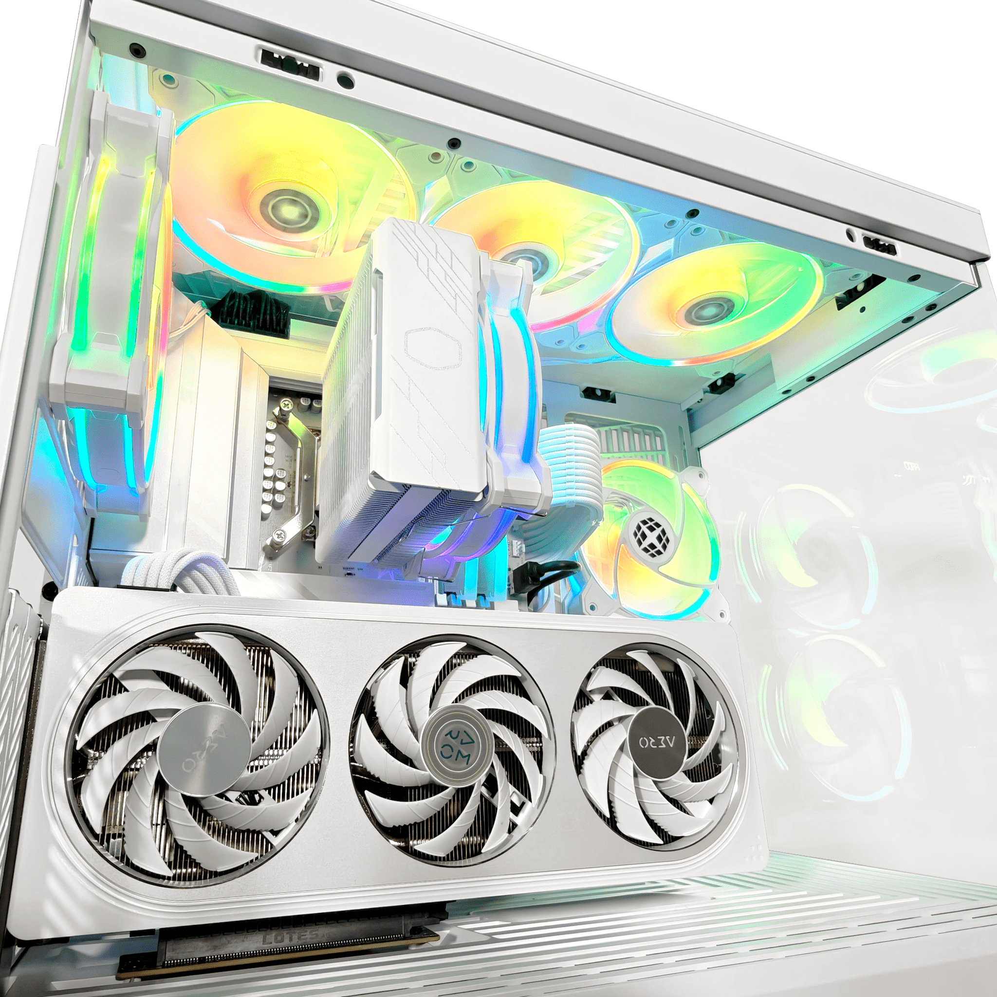 Y40 Snow White Ghost Intel Ready to Ship Gaming PC