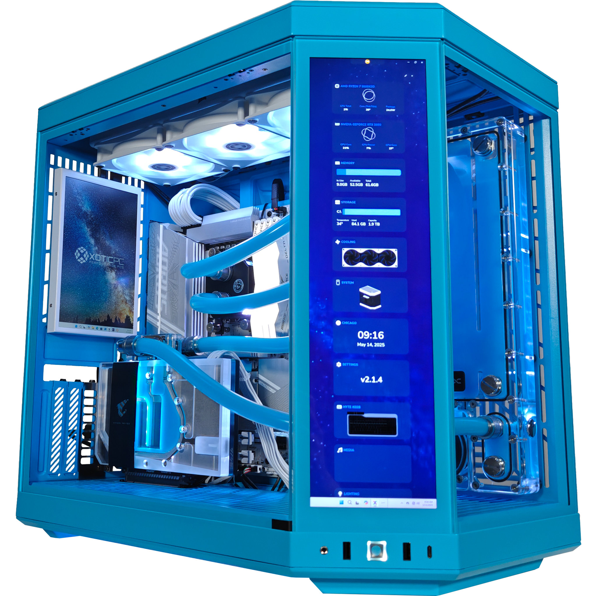 Y70 Blueberry Ultimate X Black Label Gaming Desktop