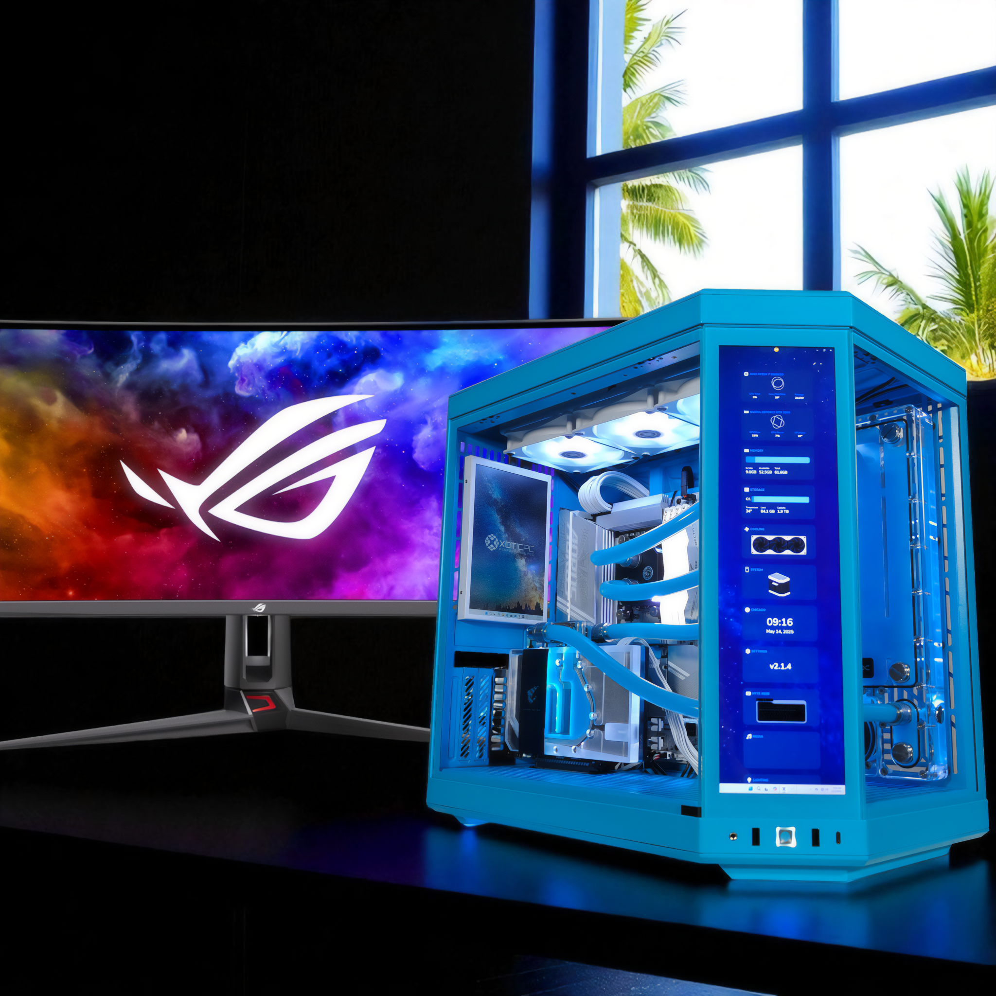 Y70 Blueberry Ultimate X Ready to Ship Gaming PC